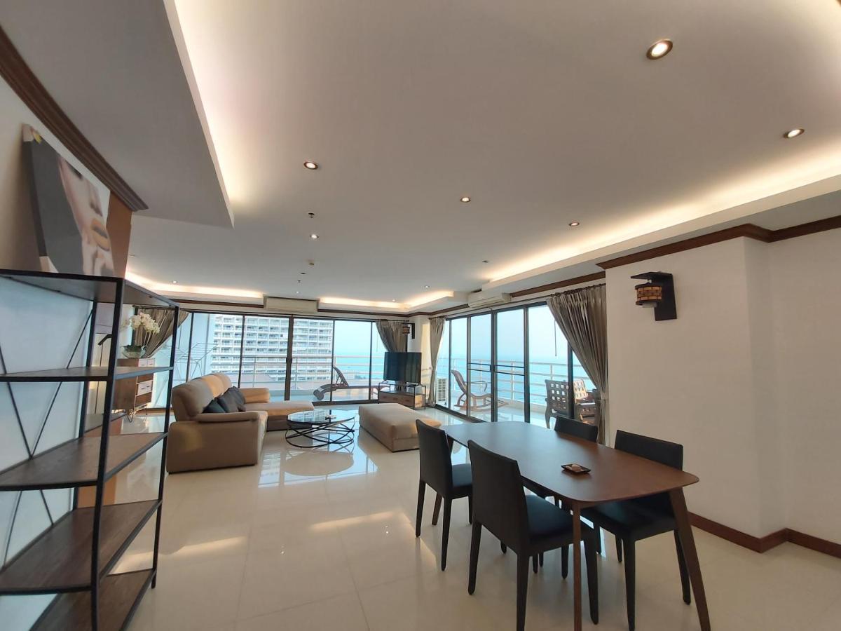 Condominum In Jomtien Beach With Sea View, Balcony And Free Wifi Pattaya Zewnętrze zdjęcie